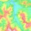Santiurde de Toranzo topographic map, elevation, terrain