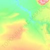 Gameleira do Jacaré topographic map, elevation, terrain