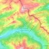 La Chapelle-d'Abondance topographic map, elevation, terrain