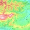 Daïra Hammam Righa topographic map, elevation, terrain