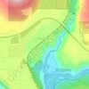 Moyie Springs topographic map, elevation, terrain