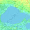 Lake Pontchartrain topographic map, elevation, terrain
