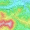 Gemeinde Raach am Hochgebirge topographic map, elevation, terrain