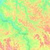 Timbiras topographic map, elevation, terrain