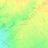 Gawarzec Górny topographic map, elevation, terrain