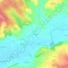 Le Puy topographic map, elevation, terrain