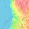 Satakunta topographic map, elevation, terrain