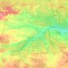 Narodychi Urbad Hromada topographic map, elevation, terrain