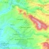 Fara in Sabina topographic map, elevation, terrain