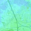 Prinsenbeek topographic map, elevation, terrain