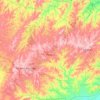Piratini topographic map, elevation, terrain