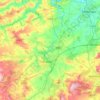 River Frome topographic map, elevation, terrain