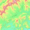 Bajaur District topographic map, elevation, terrain