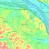 Flatwoods topographic map, elevation, terrain