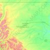Blackfeet Indian Reservation topographic map, elevation, terrain