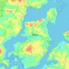 Morsø Municipality topographic map, elevation, terrain