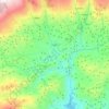 Ugíjar topographic map, elevation, terrain