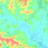 Town of Montrose topographic map, elevation, terrain