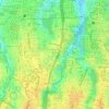 Pangkalanjati Baru topographic map, elevation, terrain