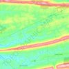 Upper Mahantango Township topographic map, elevation, terrain