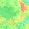 Giekau topographic map, elevation, terrain
