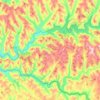 Town of Colchester topographic map, elevation, terrain