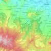 Kecamatan Nanggung topographic map, elevation, terrain