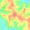 Afton topographic map, elevation, terrain