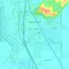 Sergeant Bluff topographic map, elevation, terrain