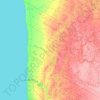 Ashfield–Colborne–Wawanosh topographic map, elevation, terrain