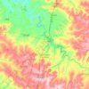 São Joaquim da Barra topographic map, elevation, terrain