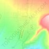 Cedaredge topographic map, elevation, terrain