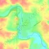 Mazeppa topographic map, elevation, terrain