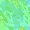 Кирасозеро topographic map, elevation, terrain
