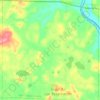 Stoney Brook Township topographic map, elevation, terrain