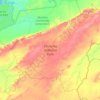 Chizarira National Park topographic map, elevation, terrain