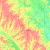 De Soto Parish topographic map, elevation, terrain