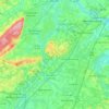 Millstone River topographic map, elevation, terrain