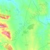 Quintana de la Serena topographic map, elevation, terrain