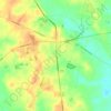 Wrightsville topographic map, elevation, terrain