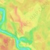 Остров topographic map, elevation, terrain