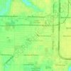Roosevelt Park topographic map, elevation, terrain
