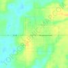 Hymera topographic map, elevation, terrain
