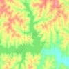 Lake Thunderbird topographic map, elevation, terrain