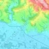 Arbing topographic map, elevation, terrain