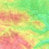 Chernobyl Radiation and Ecological Biosphere Reserve topographic map, elevation, terrain