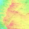 Nashik topographic map, elevation, terrain