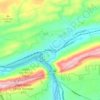 Palmerton topographic map, elevation, terrain