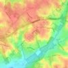 Temple Hills topographic map, elevation, terrain