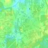 Águas Brancas topographic map, elevation, terrain